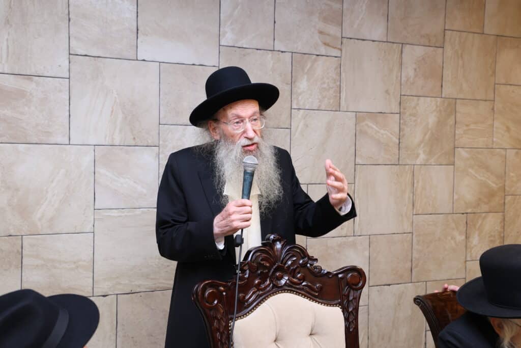 בנו של ראש הכוללים הגר"מ דינר חגג בר מצווה