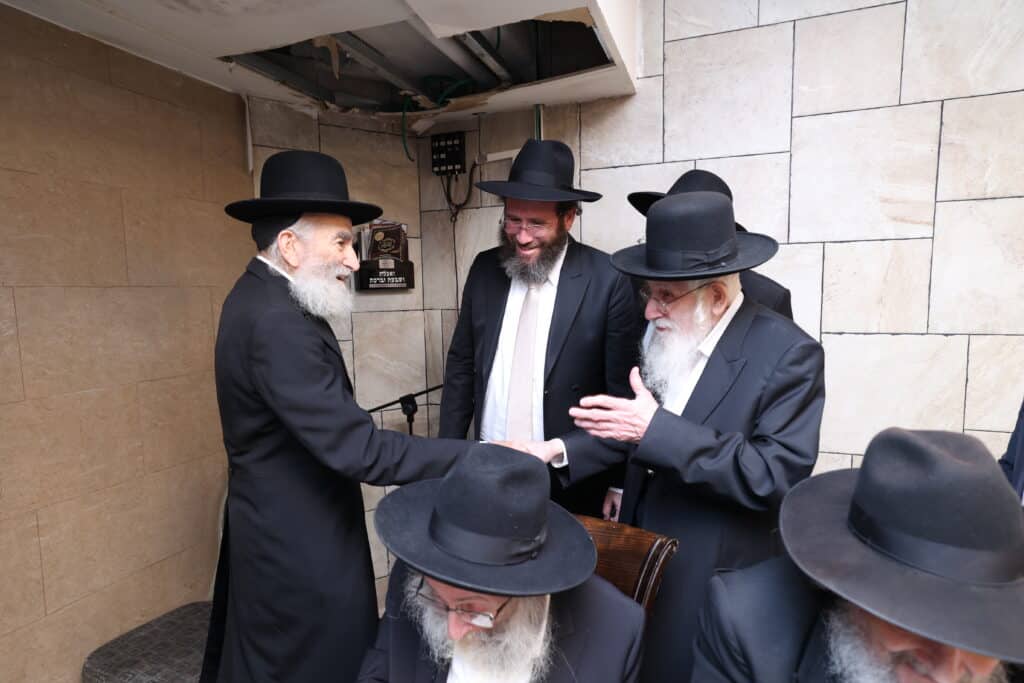 בנו של ראש הכוללים הגר"מ דינר חגג בר מצווה