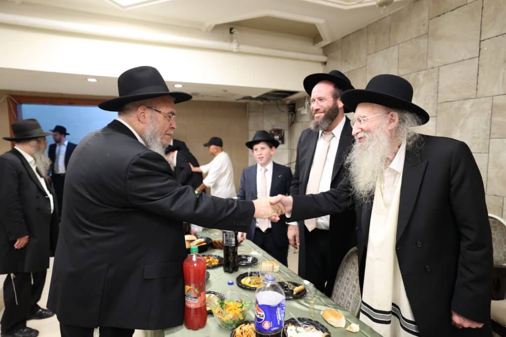 בנו של ראש הכוללים הגר"מ דינר חגג בר מצווה