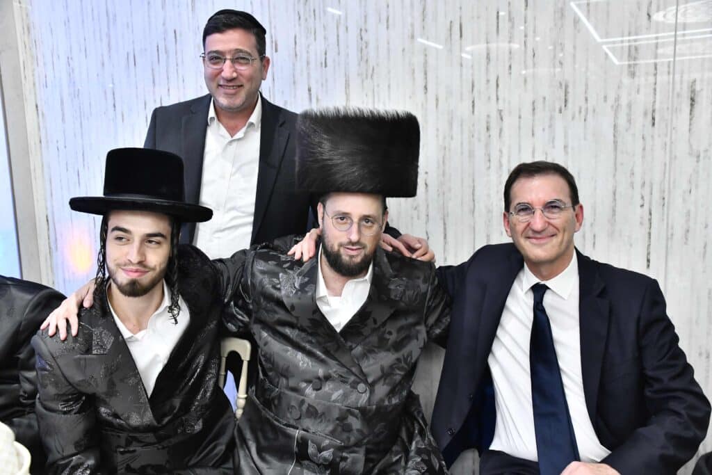 איש התקשורת אירס את בתו - כולם התייצבו לאחל מזל טוב