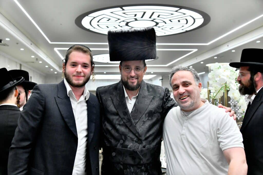 איש התקשורת אירס את בתו - כולם התייצבו לאחל מזל טוב