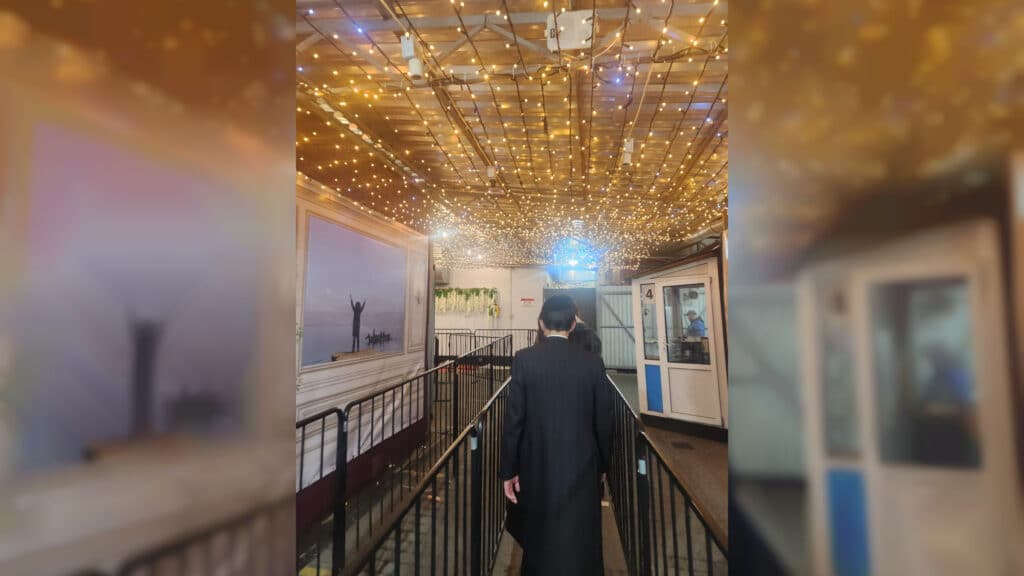 תיעוד מיוחד: עשרות אלפים הגיעו לציון הקדוש באומן