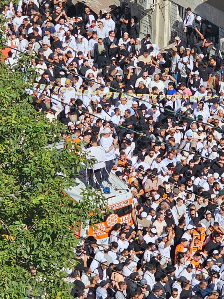 מעל 55 אלף איש התקבצו על ציונו של רבי נחמן מברסלב