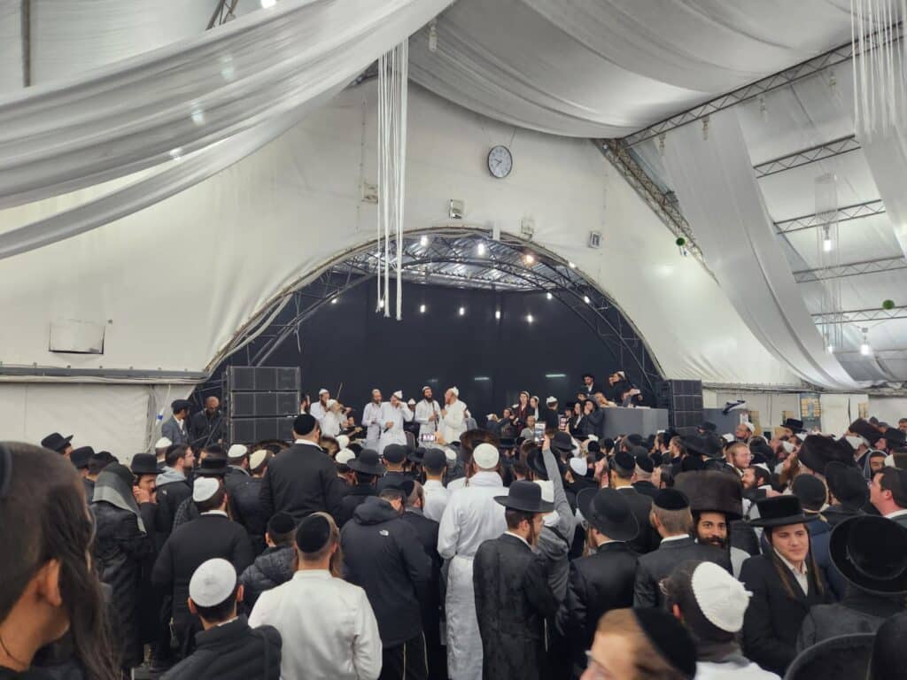 מעל 55 אלף איש התקבצו על ציונו של רבי נחמן מברסלב