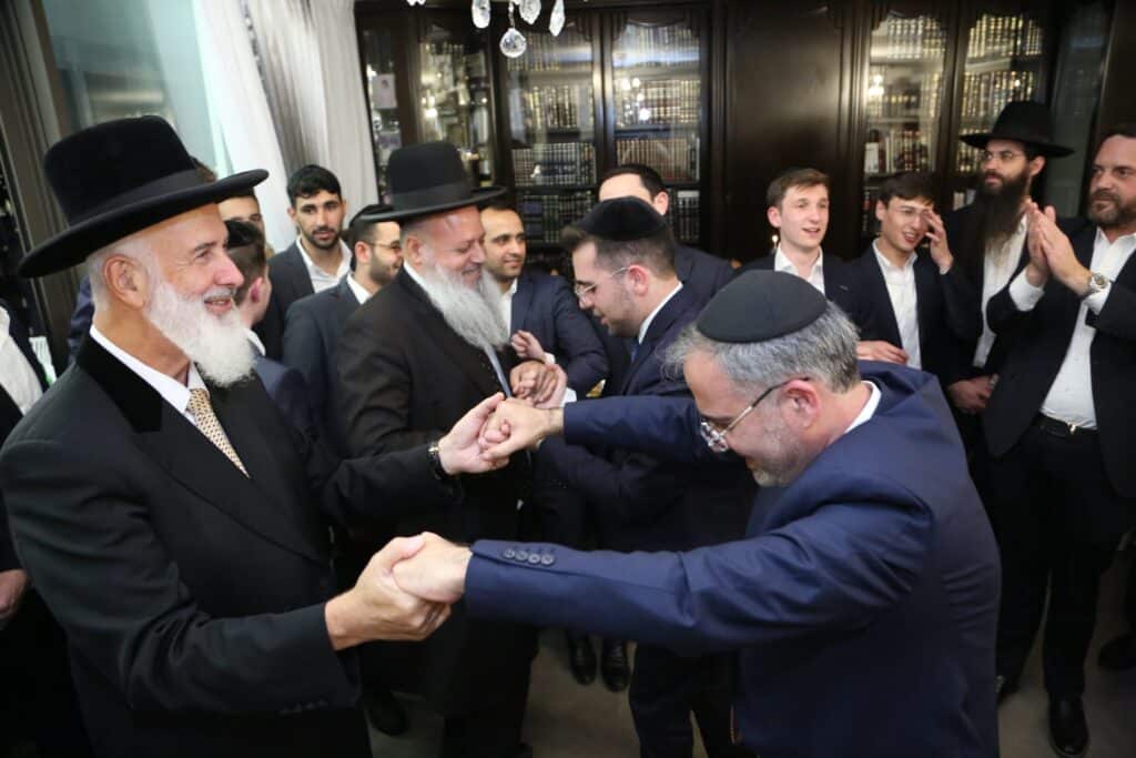 יו"ר המועה"ד אירס את בתו: רבנים ואישי הציבור הגיעו לברך