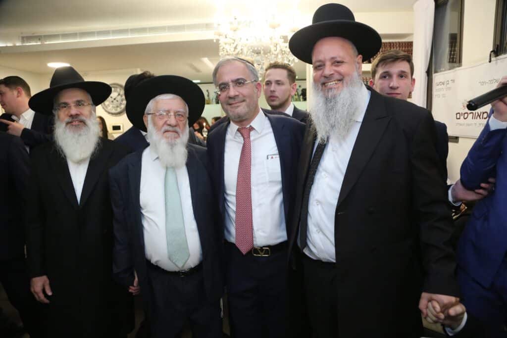 יו"ר המועה"ד אירס את בתו: רבנים ואישי הציבור הגיעו לברך