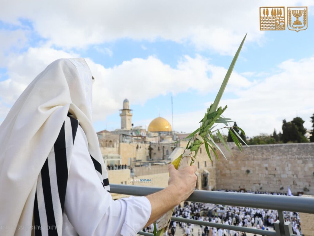רבבות השתתפו במעמד השני של ברכת הכהנים בכותל - צפו