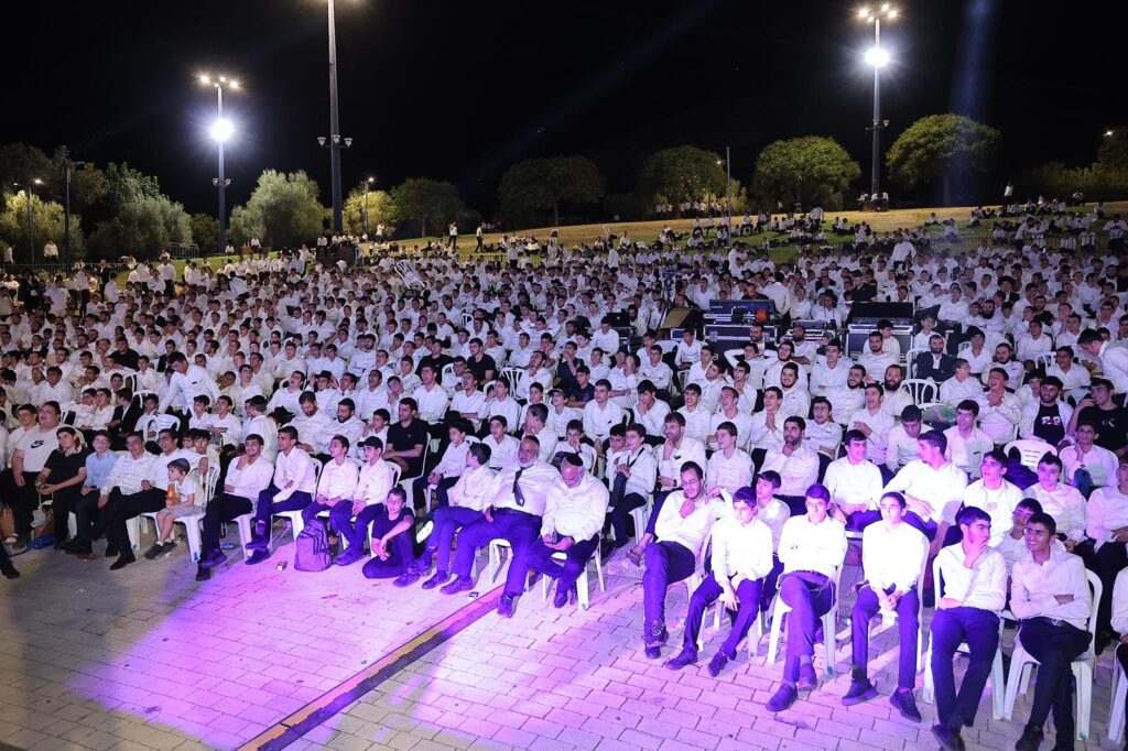 בני ברק: 2,200 בחורי ישיבות יצאו למסע רוחני וחוויתי בצפון