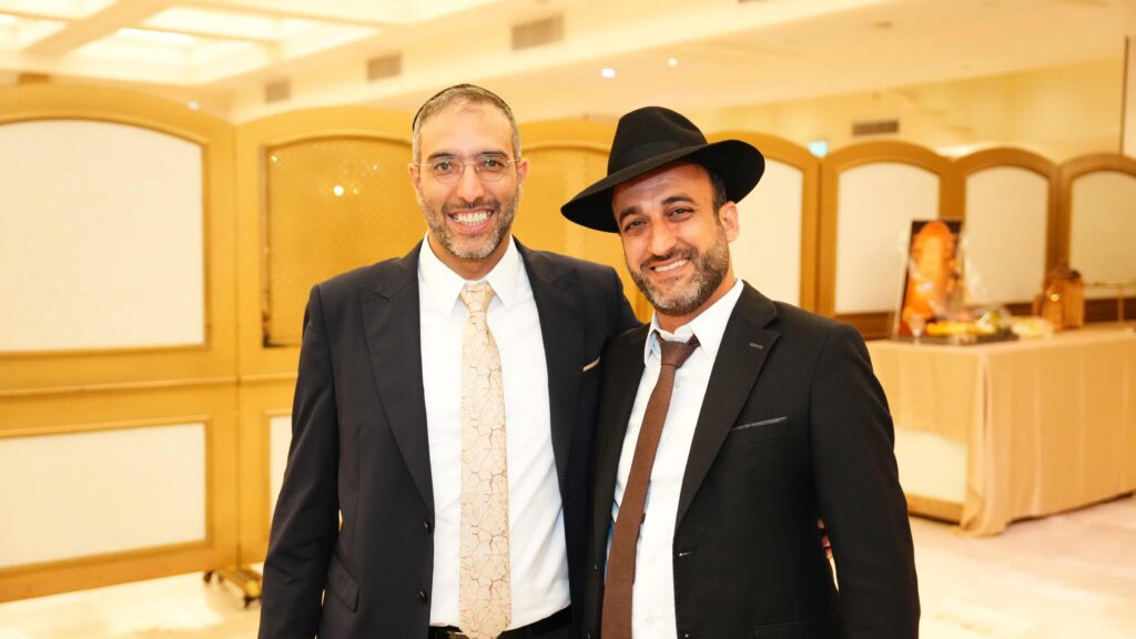 ראש המטה של הראשון לציון בירמצ את בנו - כולם באו לברך