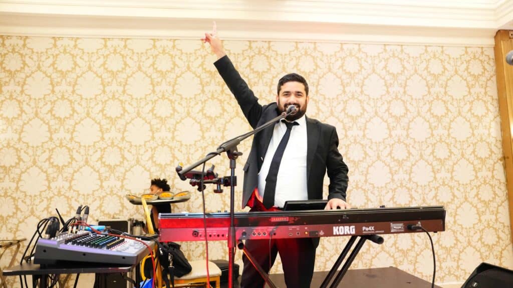 ראש המטה של הראשון לציון בירמצ את בנו - כולם באו לברך