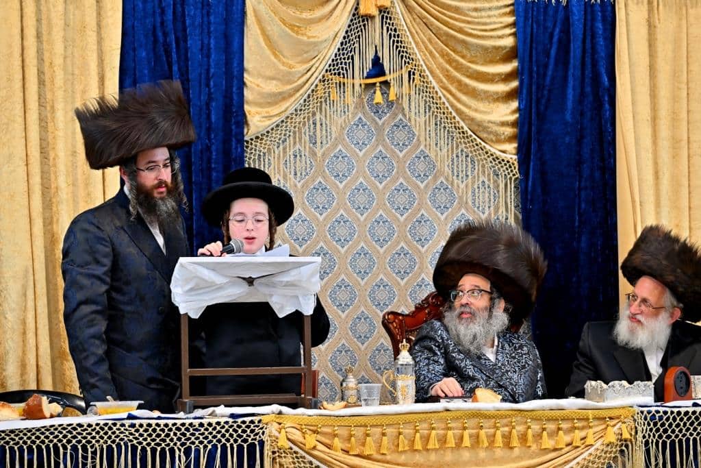 גלריה: בר מצווה לנכד ראש הישיבה הרב זושא מייזליש