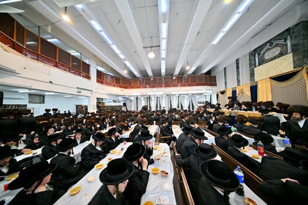 גלריה: בר מצווה לנכד ראש הישיבה הרב זושא מייזליש