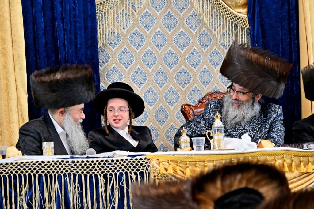 גלריה: בר מצווה לנכד ראש הישיבה הרב זושא מייזליש