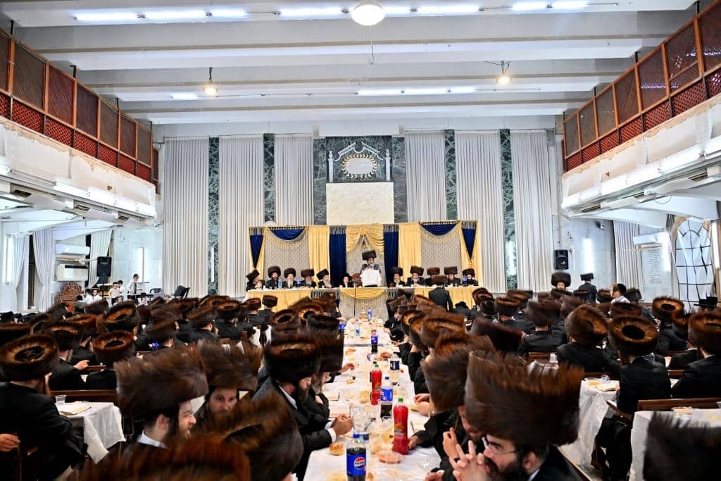 גלריה: בר מצווה לנכד ראש הישיבה הרב זושא מייזליש