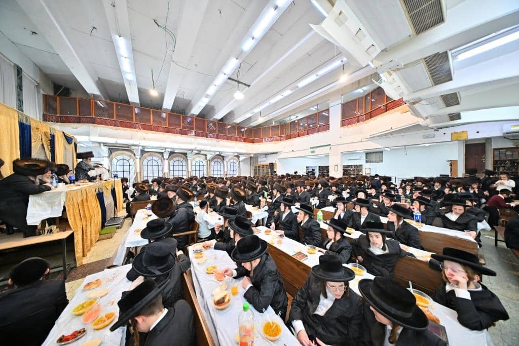 גלריה: בר מצווה לנכד ראש הישיבה הרב זושא מייזליש