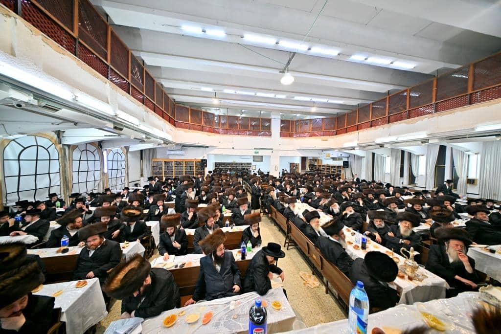 גלריה: בר מצווה לנכד ראש הישיבה הרב זושא מייזליש