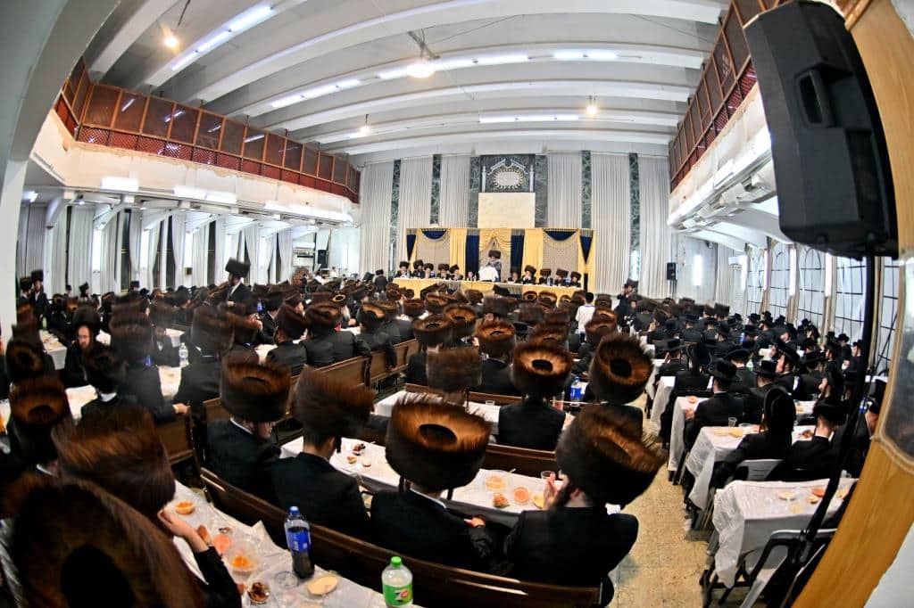 גלריה: בר מצווה לנכד ראש הישיבה הרב זושא מייזליש