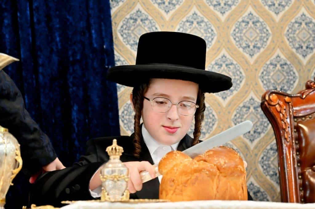 גלריה: בר מצווה לנכד ראש הישיבה הרב זושא מייזליש