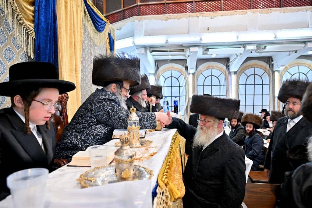 גלריה: בר מצווה לנכד ראש הישיבה הרב זושא מייזליש