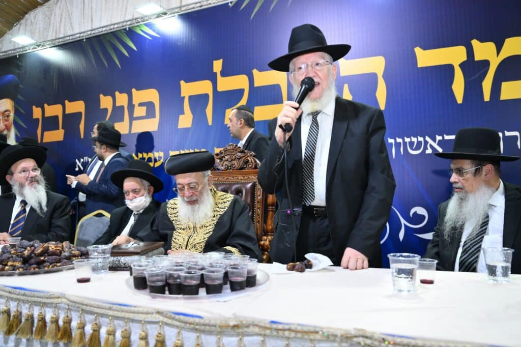 גלריה - מעמד הקבלת פני רבו לראשל"צ הגרש"מ עמאר