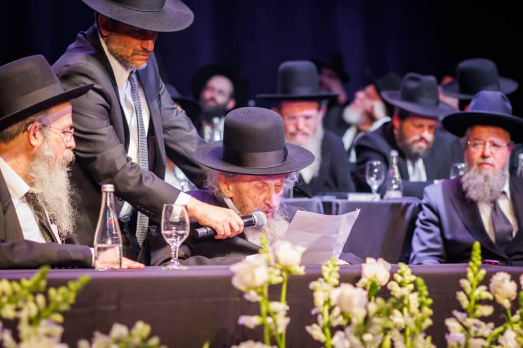 תיעוד: גדולי ישראל במסע קרן עולם התורה בלוס אנג'לס