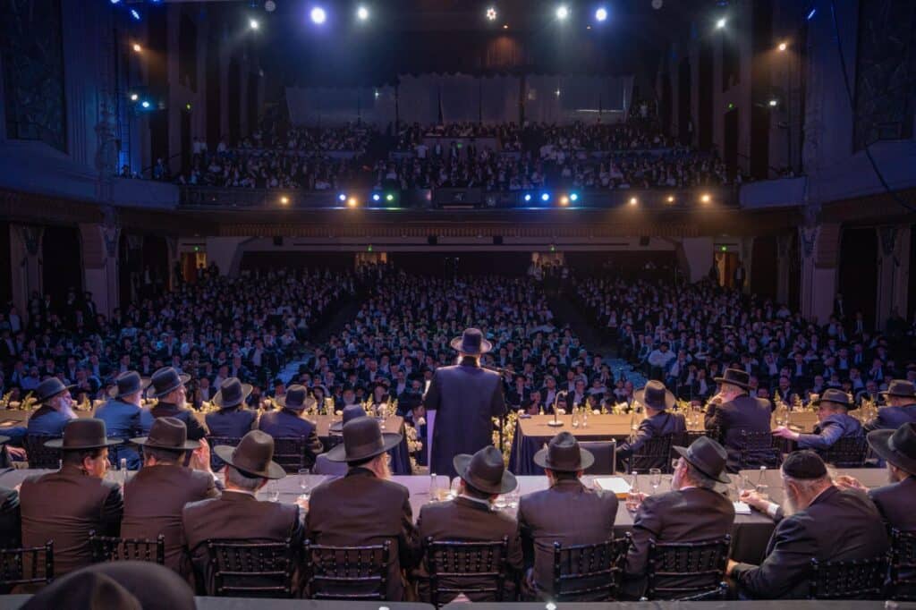 תיעוד: גדולי ישראל במסע קרן עולם התורה בלוס אנג'לס