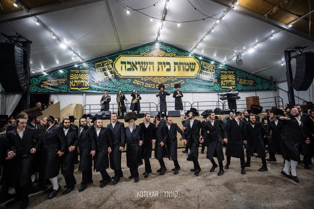 שמחת בית השואבה של ישיבת אורייתא • שידור חוזר