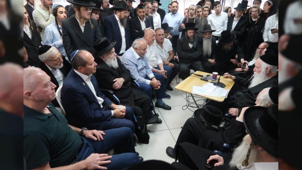 המשב"ק: ההוראה של מרן הגר"ד לנדו והשלום בחסידות