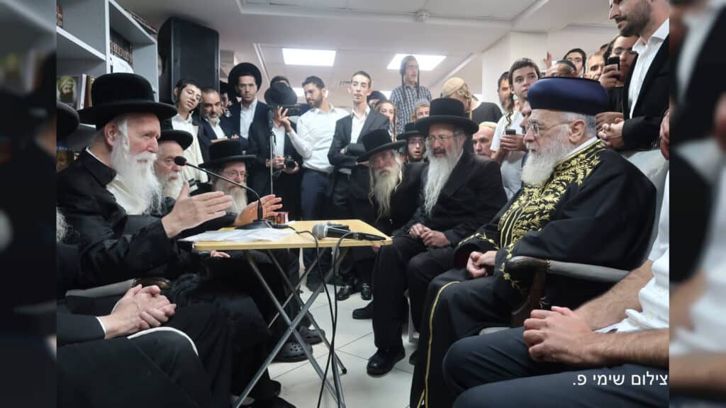 המשב"ק: ההוראה של מרן הגר"ד לנדו והשלום בחסידות