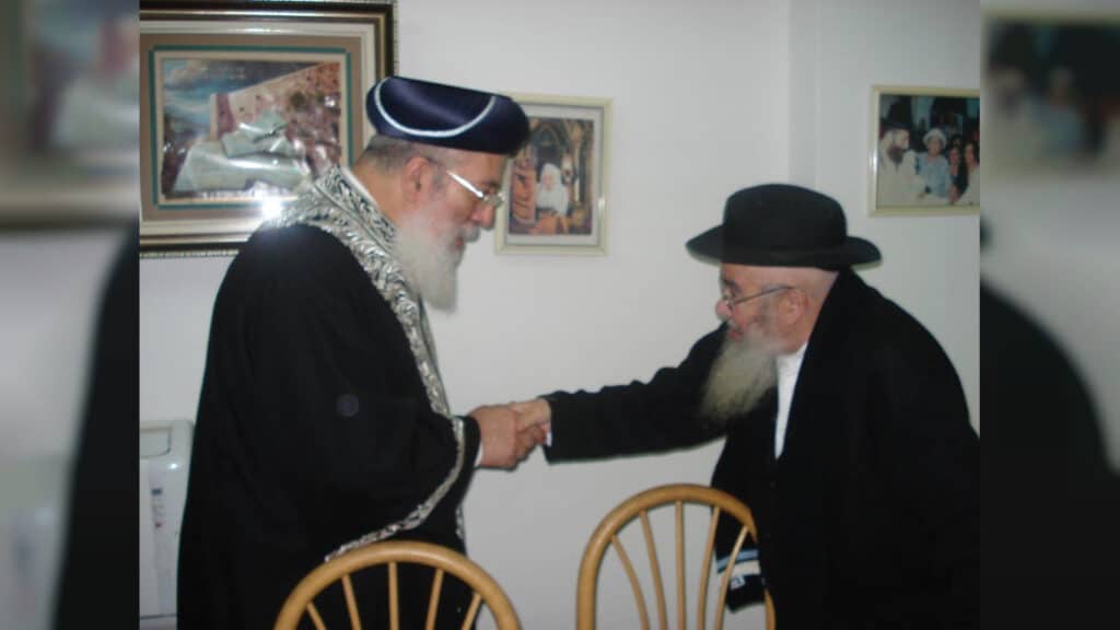 המזוזה של העיר שדרות: רבי יוסף כהן זצ"ל