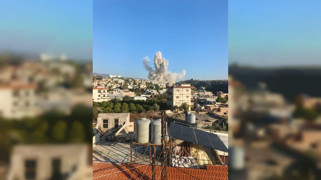 צה"ל תקף בלבנון תשתיות טרור של חיזבאללה - צפו