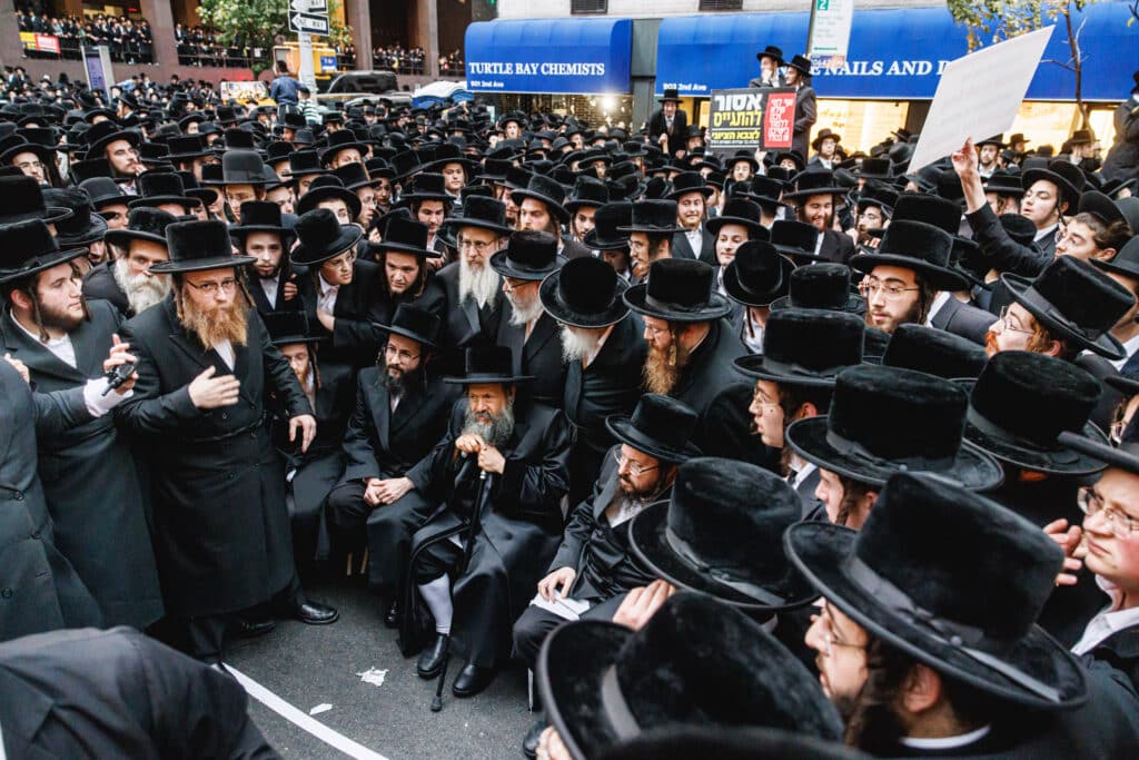 רבבות זעקו ומחו נגד גזירת גיוס בני הישיבות