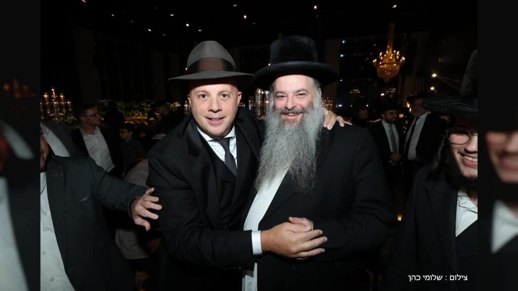 טוקר חיתן את הבת, כולם הגיעו לשמח - גלריה