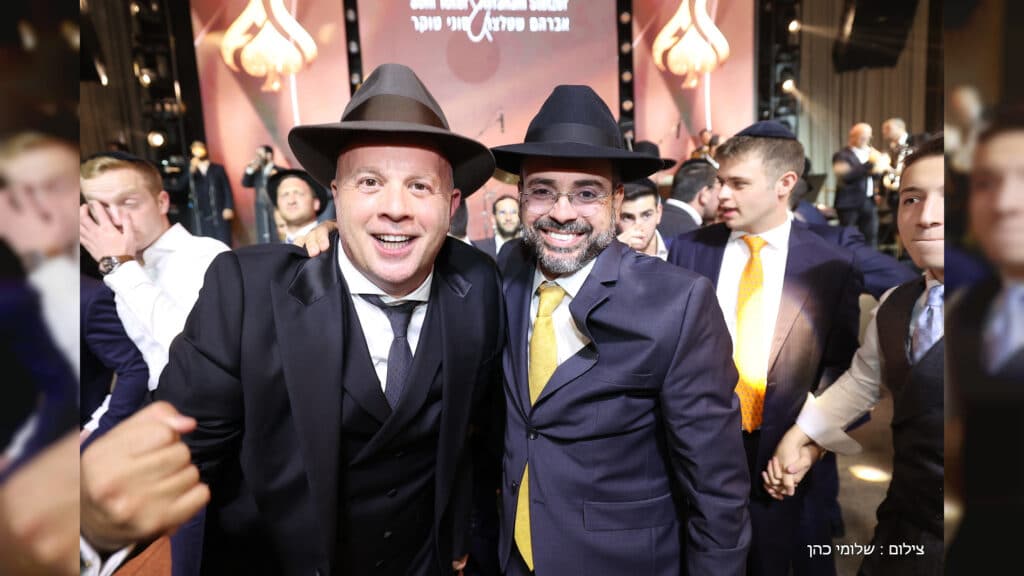 טוקר חיתן את הבת, כולם הגיעו לשמח - גלריה