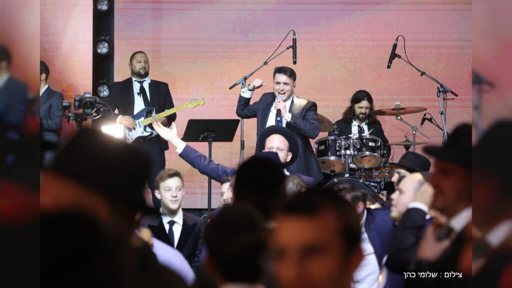 טוקר חיתן את הבת, כולם הגיעו לשמח - גלריה