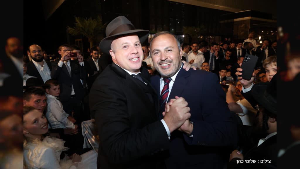 טוקר חיתן את הבת, כולם הגיעו לשמח - גלריה