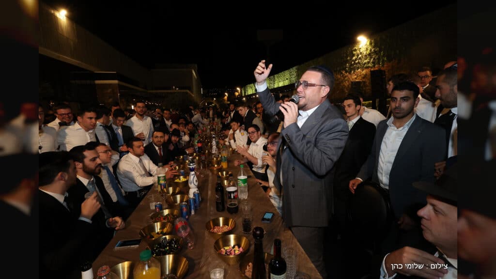 טוקר חיתן את הבת, כולם הגיעו לשמח - גלריה