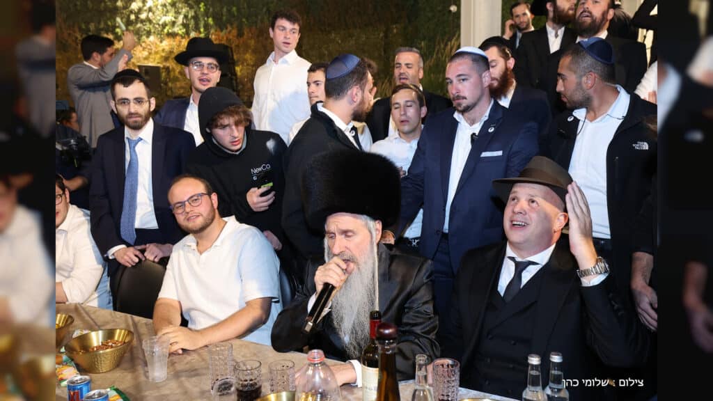 טוקר חיתן את הבת, כולם הגיעו לשמח - גלריה