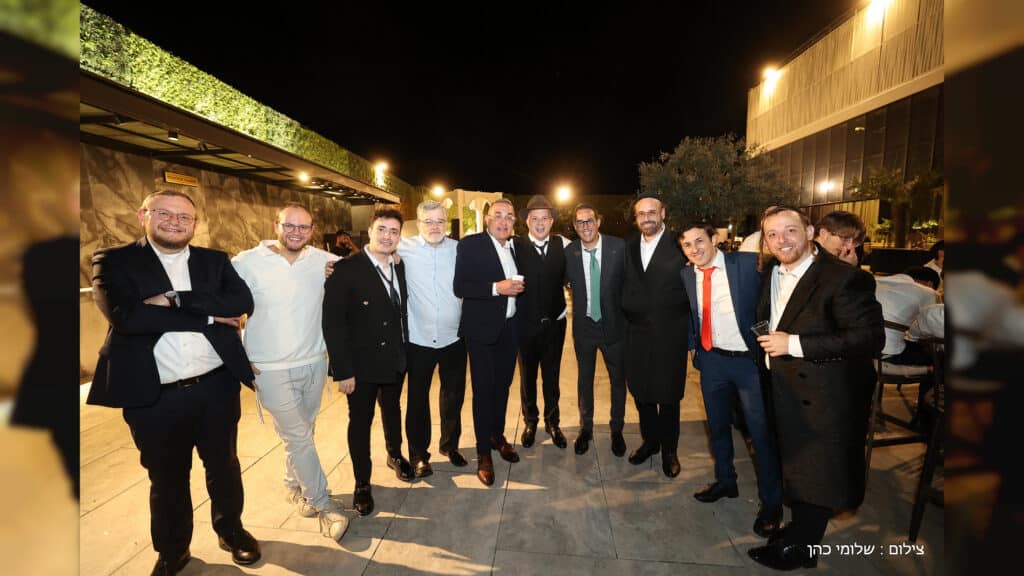 טוקר חיתן את הבת, כולם הגיעו לשמח - גלריה