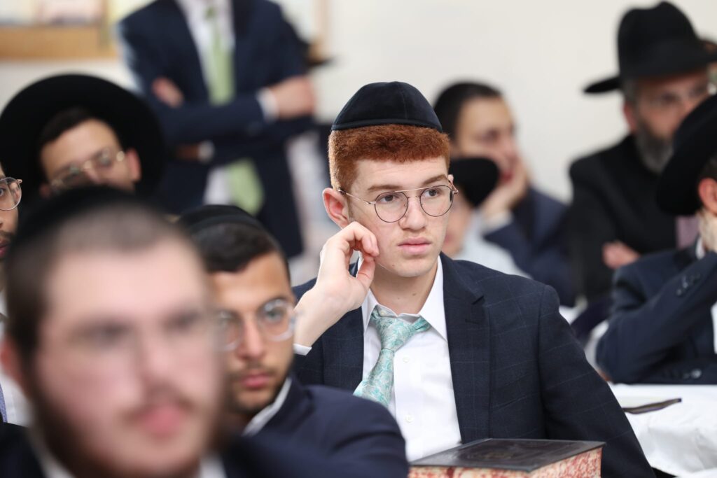 הקבלת פני מרנן ורבנן ומעמד 100 סיומי מסכתות בשכונת רמות בירושלים