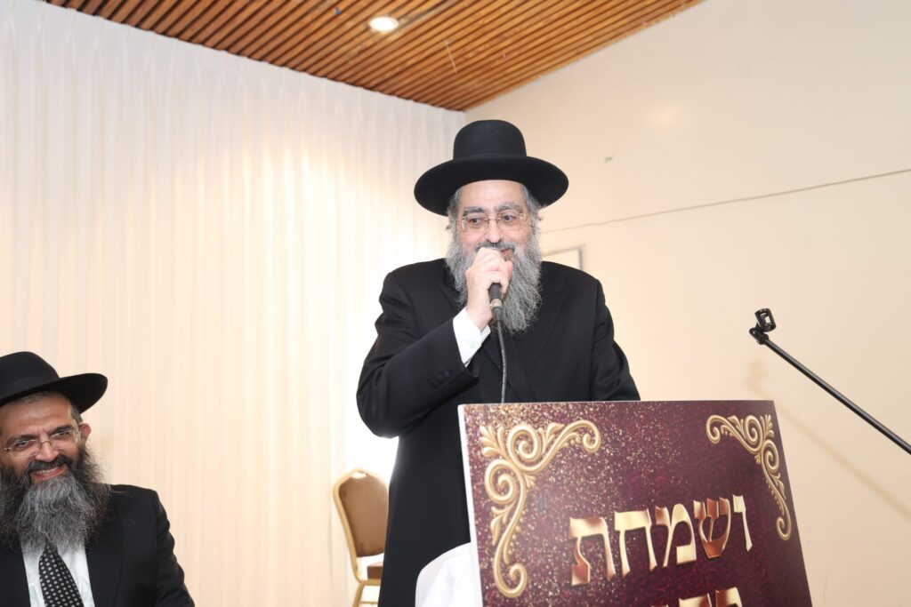 הקבלת פני מרנן ורבנן ומעמד 100 סיומי מסכתות בשכונת רמות בירושלים