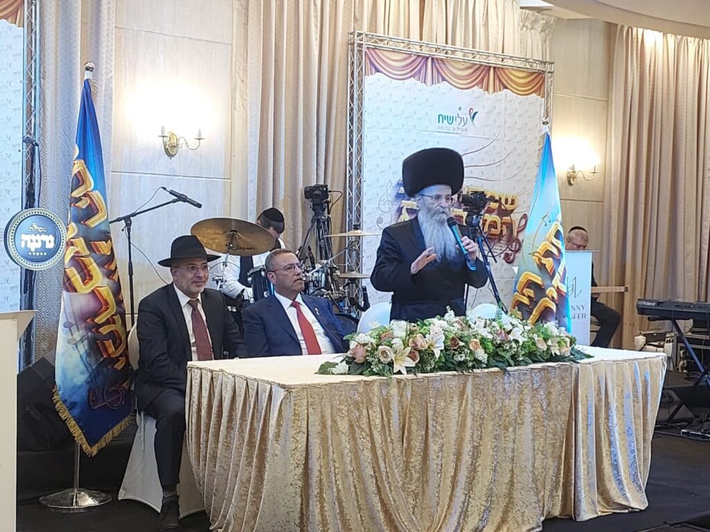 שמחת בית השואבה המרכזית של 'עלי שיח' בירושלים