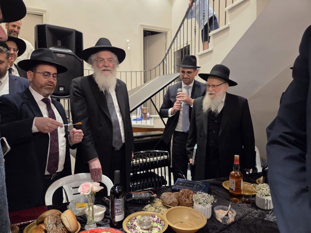 סעודת מלווה מלכה לבוגרי ישיבת "חכמת שלמה"