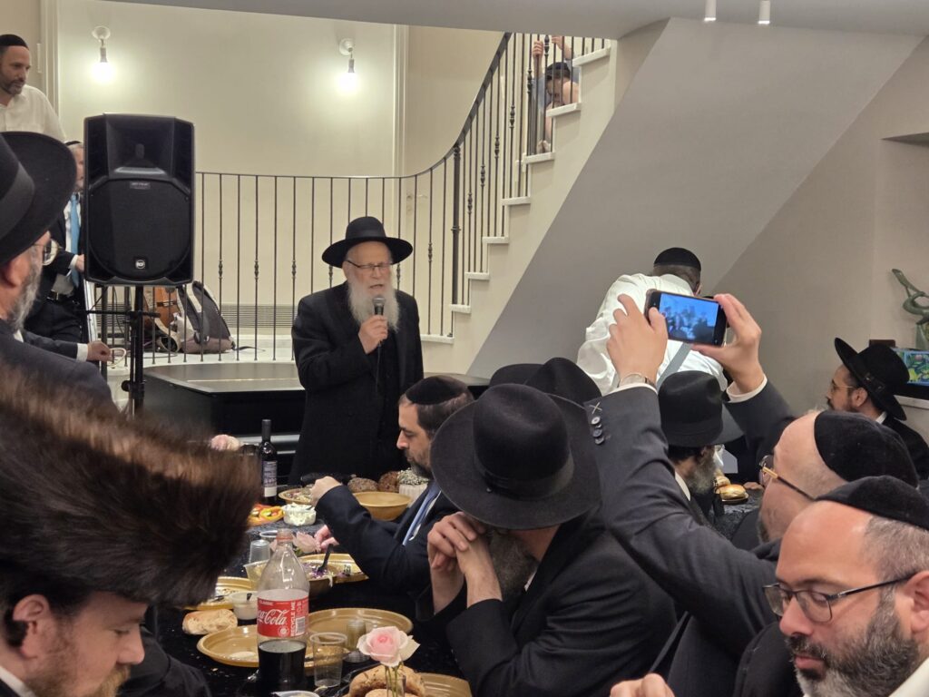 סעודת מלווה מלכה לבוגרי ישיבת "חכמת שלמה"