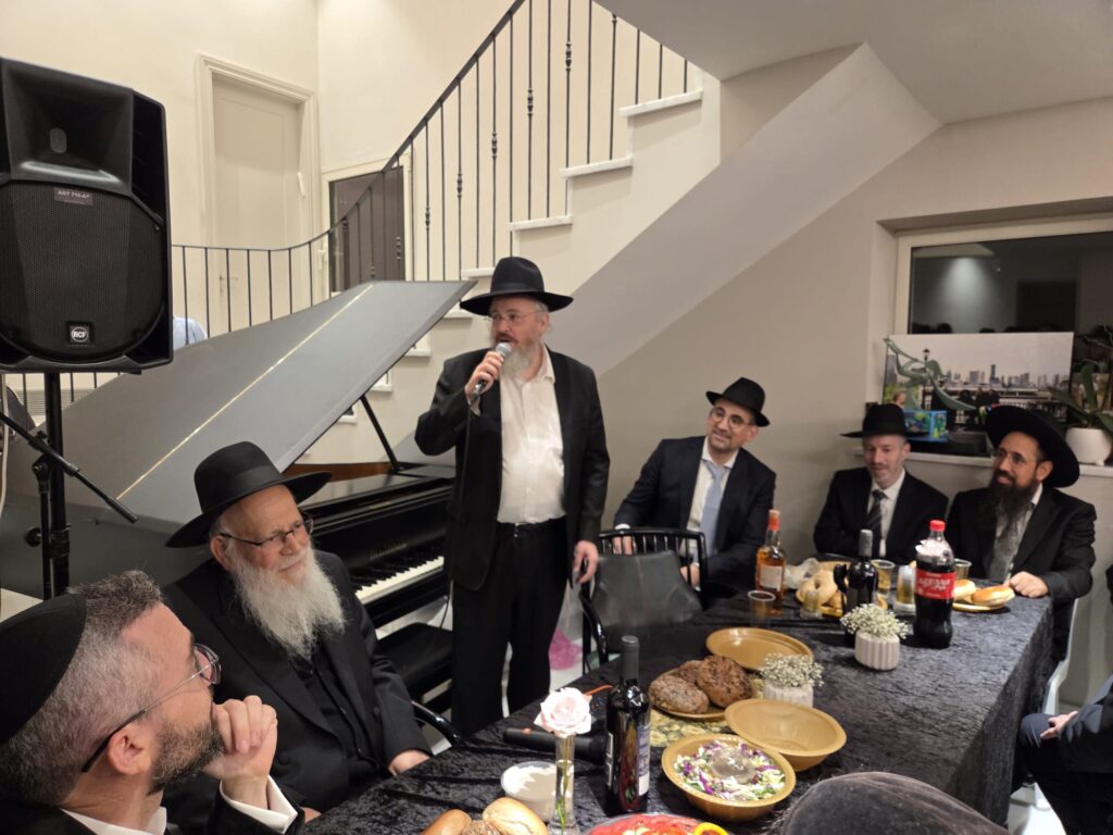 סעודת מלווה מלכה לבוגרי ישיבת "חכמת שלמה"