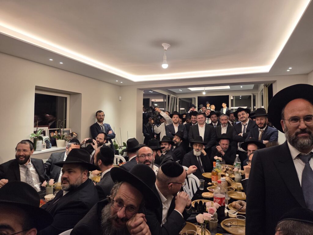 סעודת מלווה מלכה לבוגרי ישיבת "חכמת שלמה"