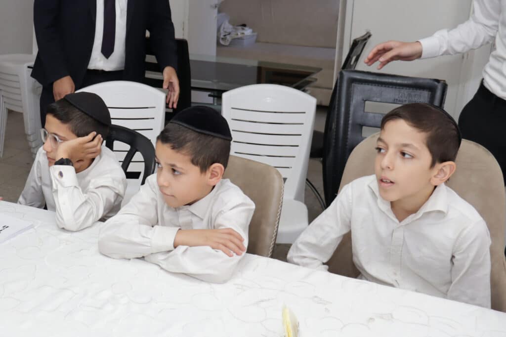 התלמידים מאחיסמך עלו להבחן אצל חבר המועצת הגר”א סלים