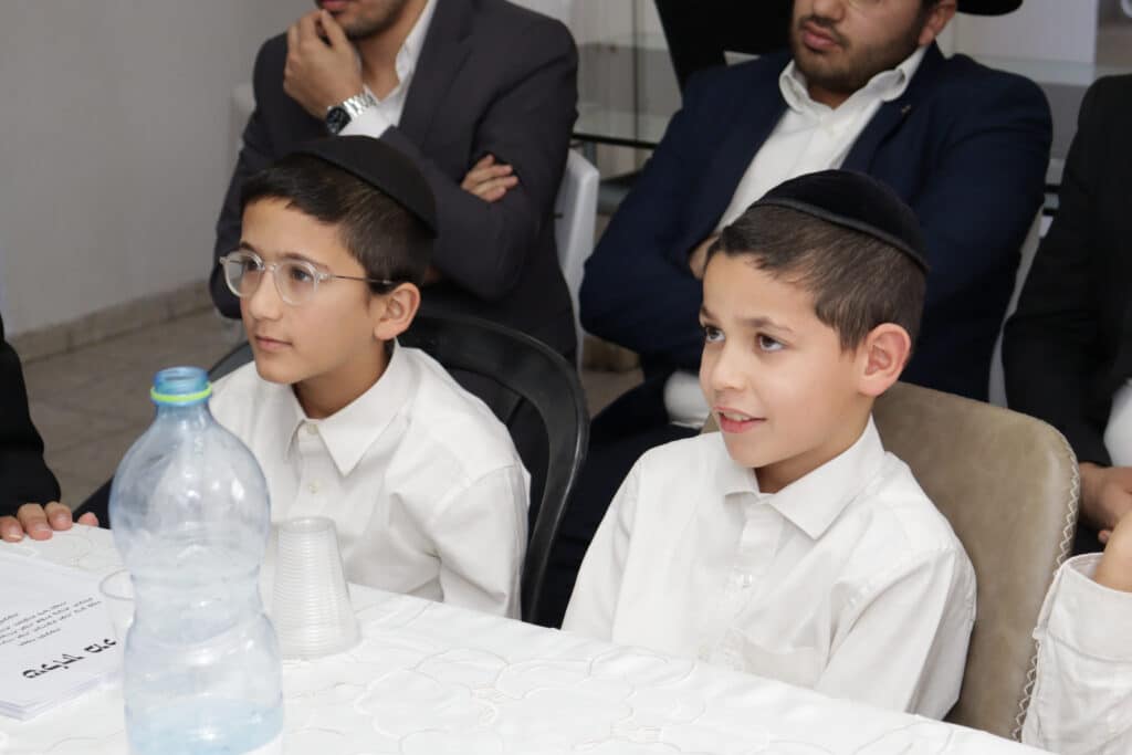 התלמידים מאחיסמך עלו להבחן אצל חבר המועצת הגר”א סלים