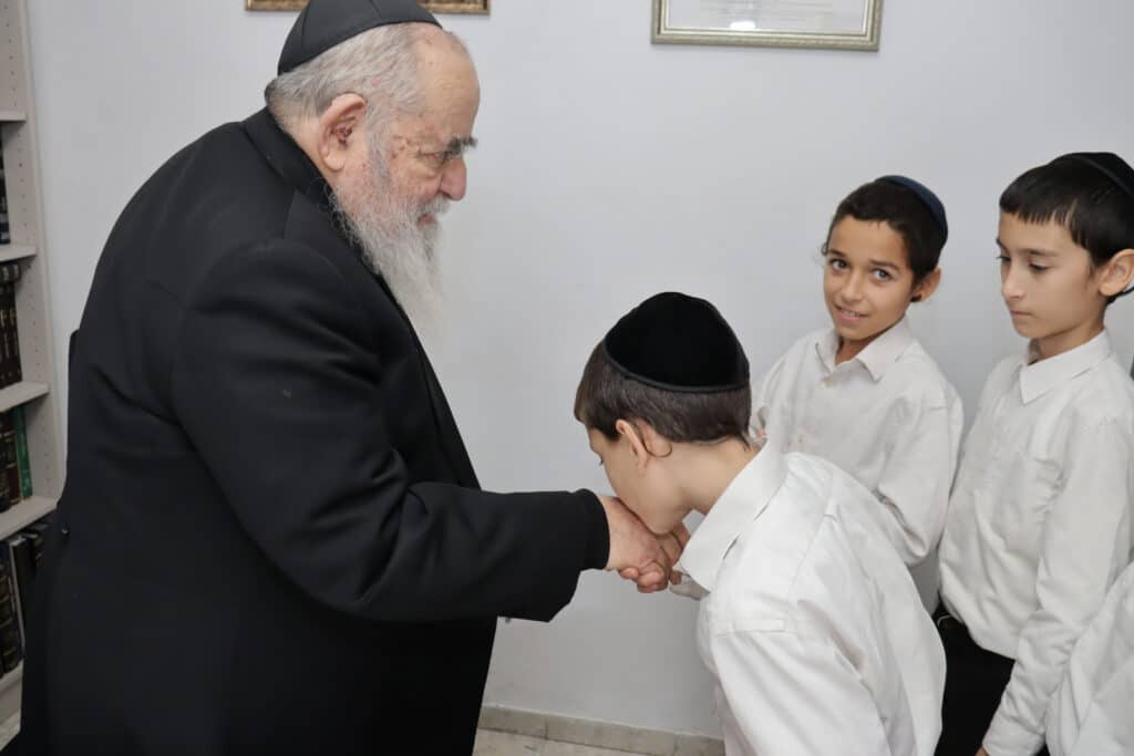 התלמידים מאחיסמך עלו להבחן אצל חבר המועצת הגר”א סלים