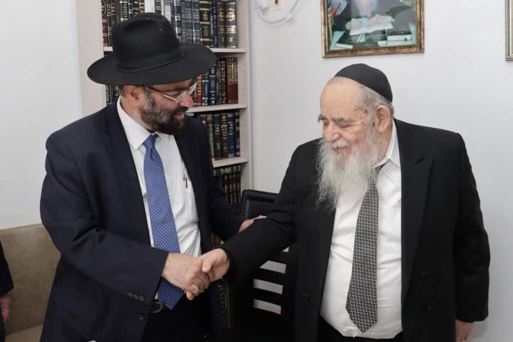 התלמידים מאחיסמך עלו להבחן אצל חבר המועצת הגר”א סלים